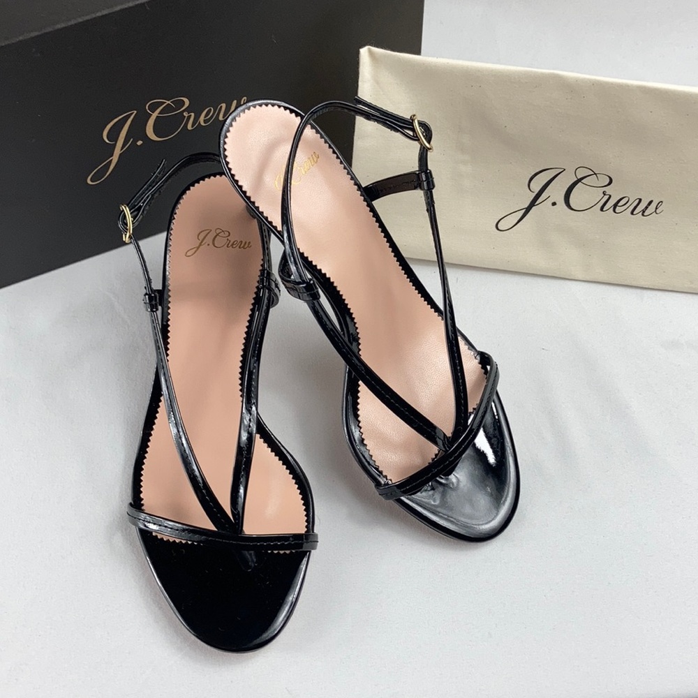 J. Crew Patent Leather Slingback Size 7 1/2
